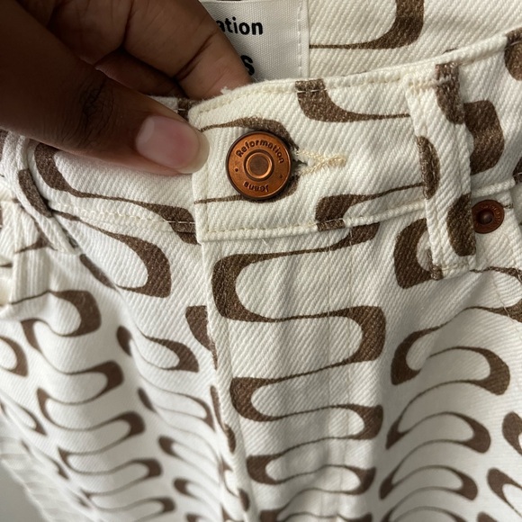 Reformation Mod High Rise Straight Jeans - Picture 8 of 13